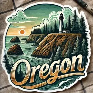 Oregon sticker